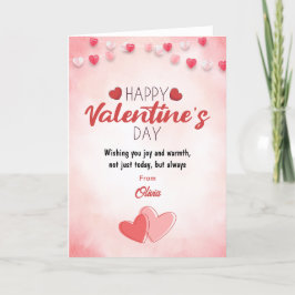 Agradecimiento Dulces Momentos de Amor Tarjeta de Saludo El día d