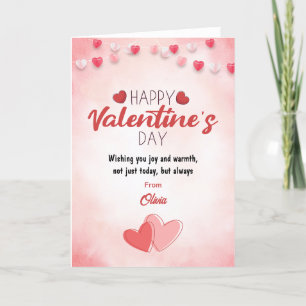 Agradecimiento Dulces Momentos de Amor Tarjeta de Saludo El día d