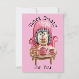 Agradecimiento Dulces Para Ti - Tarjeta del Día de San Valentín d