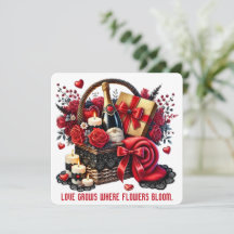 El amor crece - Tarjeta del día de San Valentín
