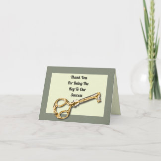 Agradecimiento Empresarial Clave Para El Éxito De