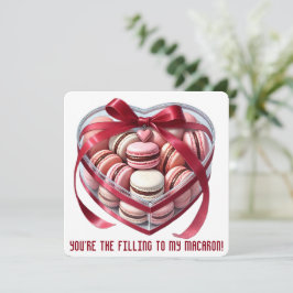 Agradecimiento Eres el Relleno - Tarjeta del Día de San Valentín
