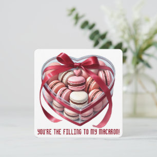 Agradecimiento Eres el Relleno - Tarjeta del Día de San Valentín