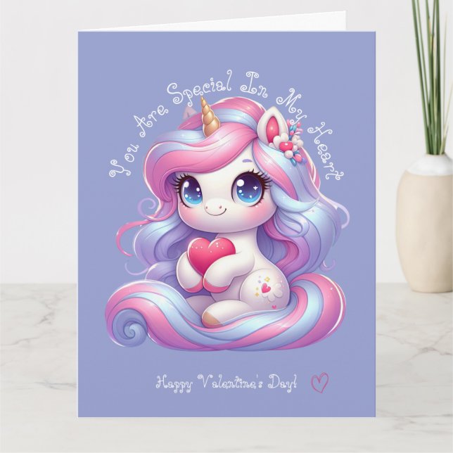 Agradecimiento Eres Especial | Tarjeta del Día de San Valentín de (Anverso)