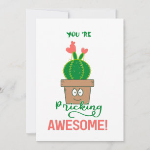 Agradecimiento ¡Eres increíblemente genial! Tarjeta de agradecimi