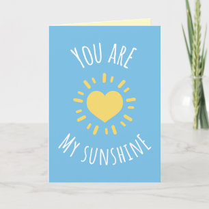 Agradecimiento Eres Mi Tarjeta De Alegre Sunshine