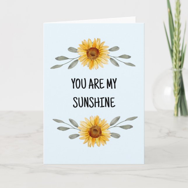 Agradecimiento Eres mi tarjeta de cumpleaños feliz de mamá. (Anverso)