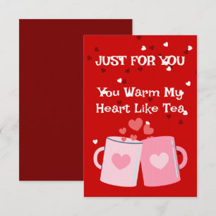 Agradecimiento Eres mi tarjeta de luz para el té