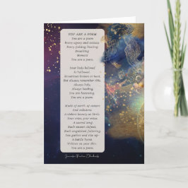 Agradecimiento Eres Una Tarjeta De Saludo De Poemas