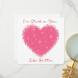 Agradecimiento Estoy atrapado en ti - Tarjeta El día de San Valen