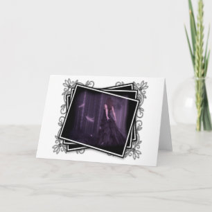 Agradecimiento Fantasía Mujer Fantasía Material de arte Tarjeta d