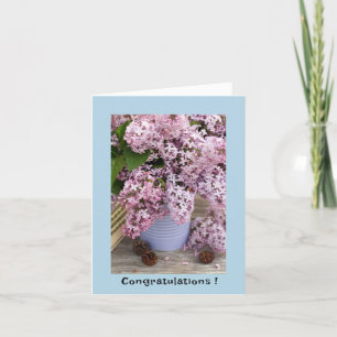 Agradecimiento Felicitaciones Tarjeta de felicitación doblada