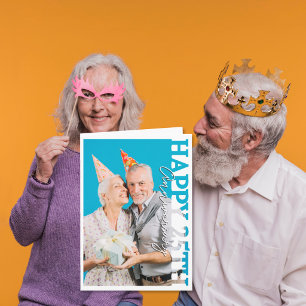 Agradecimiento Feliz 25º aniversario de bodas de plata tarjeta de