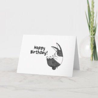 Agradecimiento Feliz cumpleaños Budy Hoppy Tarjeta de cumpleaños
