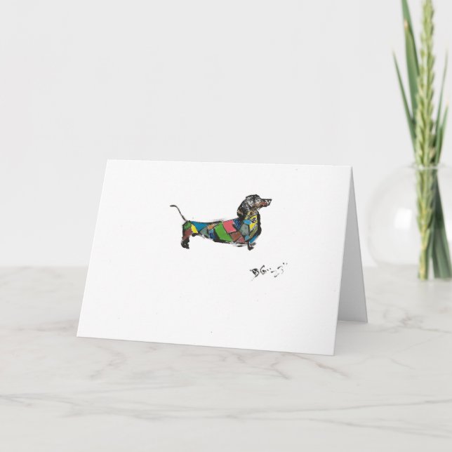 Agradecimiento Feliz cumpleaños con tarjeta de felicitación (Anverso)
