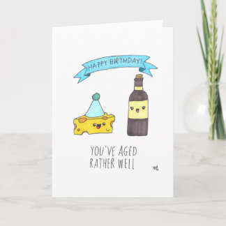 Agradecimiento Feliz cumpleaños, tarjeta de alta calidad
