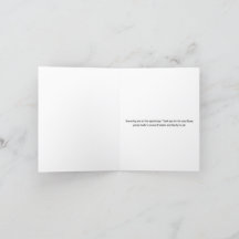 Feliz Día de los Veteranos Tarjeta de agradecimien