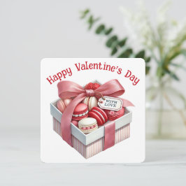Agradecimiento Feliz día de San Valentín - Tarjeta del día de San