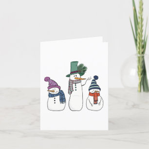 Agradecimiento Feliz tarjeta de felicitación en blanco para la fa