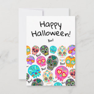 Agradecimiento Feliz tarjeta de saludo de Halloween