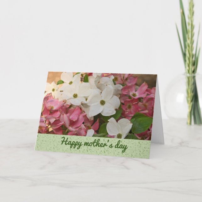 AGRADECIMIENTO FELIZ TARJETA DEL DÍA DE LA MADRE (Anverso)
