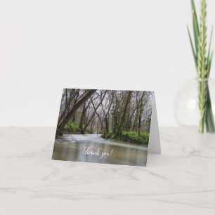 Agradecimiento Finley Tranquilidad En Primavera Tarjeta De Gracia