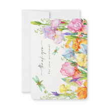 Floral Gracias por tu tarjeta de compra.