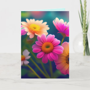 AGRADECIMIENTO FLORES PENSANDO EN USTEDES UNA TARJETA DE RECIBIMI