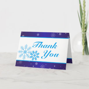 Agradecimiento Follada Gracias Tarjeta Llave de Nieve Blanca