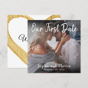 Agradecimiento Foto Nuestra Tarjeta de Amantes Bodas de Pareja de