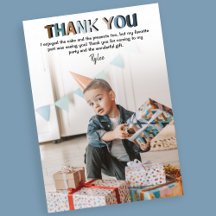 Fotos de niños modernos Cumpleaños | Tarjeta de ag