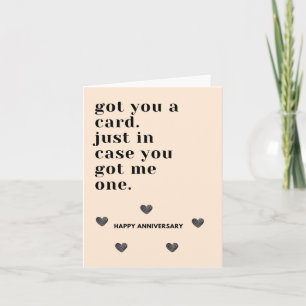 Agradecimiento Funny Te Consiguió Una Tarjeta De Saludo De Aniver