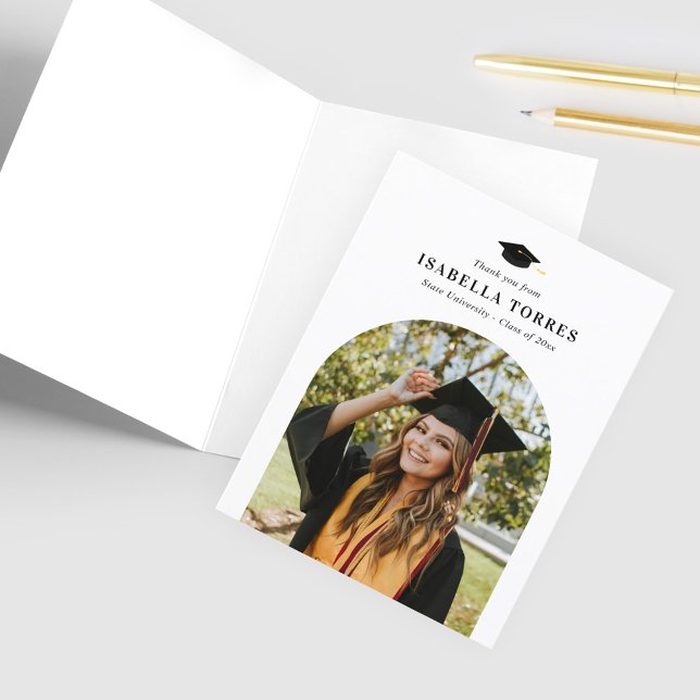 Agradecimiento Gloriosa tarjeta de graduación máxima (Subido por el creador)