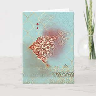Agradecimiento Glow Oriental - Tarjeta de felicitación