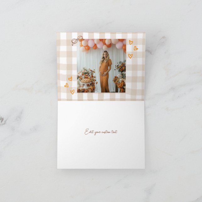 Agradecimiento Gracias Añadir Pie Cutie De Tarjeta Follada Fotogr (Interior)