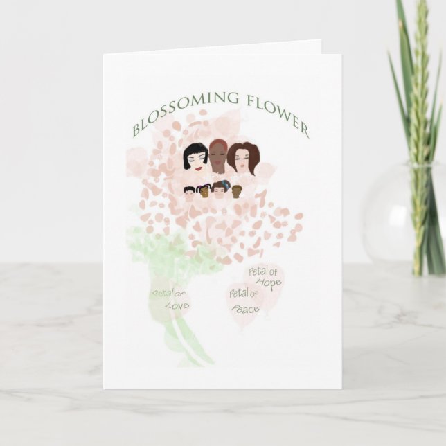 Agradecimiento Gracias Madre tarjeta de saludo (Anverso)