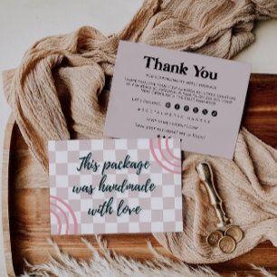 Agradecimiento Gracias Moderno Por Su Tarjeta De Compra