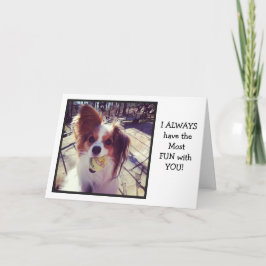 Agradecimiento Gracias por hacer mi vida una tarjeta de Papillon