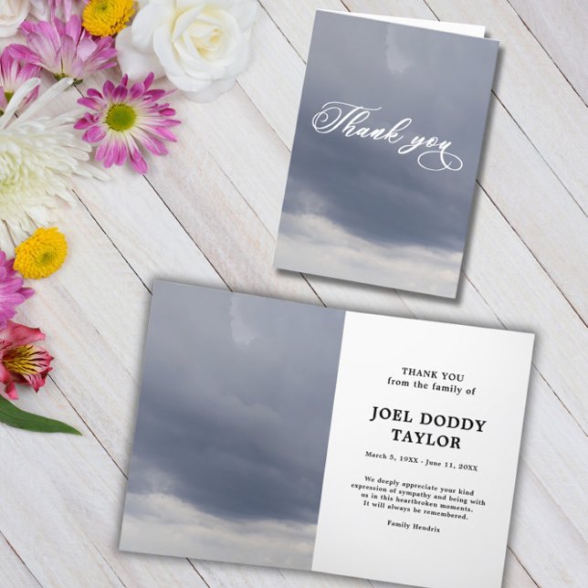 Agradecimiento Gracias por la tarjeta plegada de solidaridad fune (Subido por el creador)