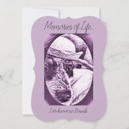 AGRADECIMIENTO GRACIAS POR LA TARJETA QUE CUIDA - PÉRDIDA DE