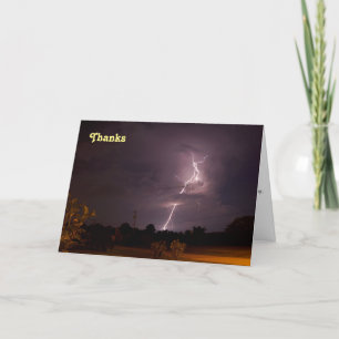 Agradecimiento Gracias por nada Tarjeta de felicitación