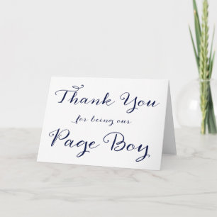 Agradecimiento Gracias Por Ser Nuestra Tarjeta De Boda De Page Bo