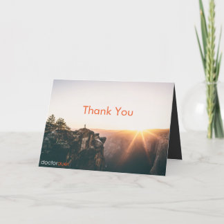 Agradecimiento Gracias por su tarjeta de referencia