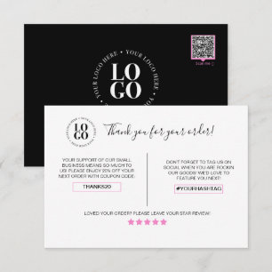 Agradecimiento Gracias por tu tarjeta de descuento de cliente de