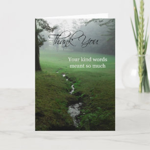 Agradecimiento Gracias por tu tarjeta de solidaridad de expresión