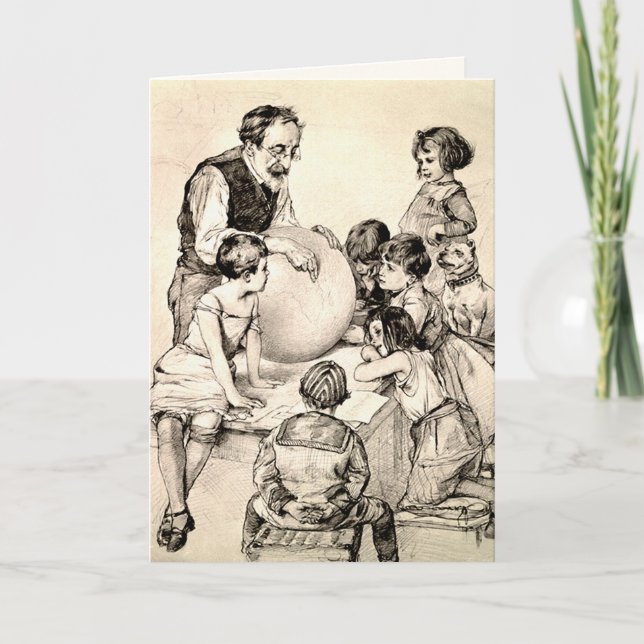 Agradecimiento Gracias, Profesor. Tarjeta Personalizado de arte d (Anverso)