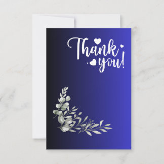 Agradecimiento Gracias tarjeta de felicitación