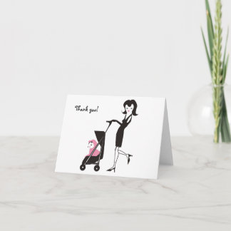Agradecimiento Gracias! Tarjeta de mamá caliente