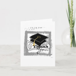 Agradecimiento Graduación Gracias Diploma de Tarjeta 1