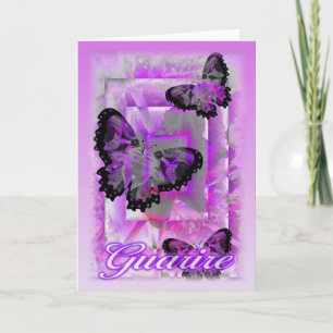 Agradecimiento Guarire-Agradézcale tarjeta italiana de la